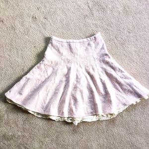 5/$25 Banana Republic Cotton and Wool Light Pink Skirt Size 8